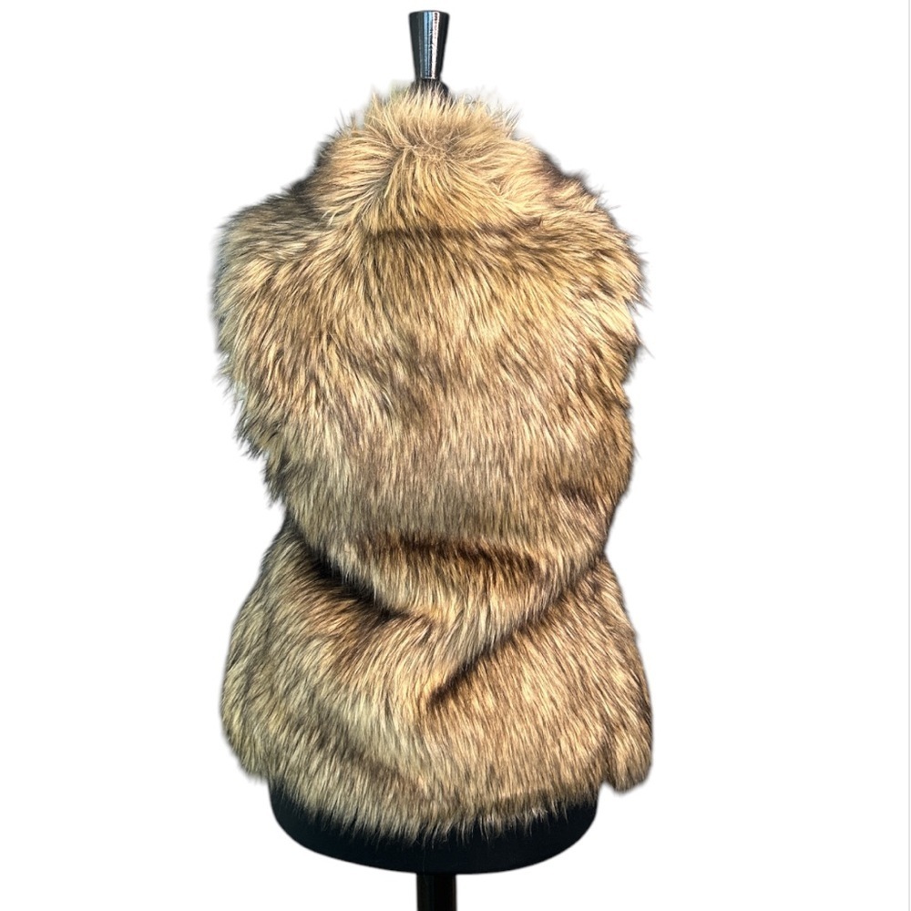 Ci Sono By Cavalini Faux Fur Vest - Picture 11 of 16